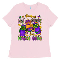 I Paused My Game For Mardi Gras Ladies Tee | Teevron
