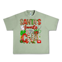 Oil Green santa's favorite cna Urban Heavy Tee - texasbilliewilder
