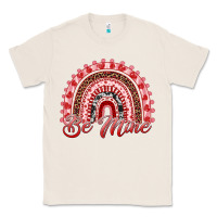Natural be mine valentines day rainbow Classic Tee - RanaPortraitStore
