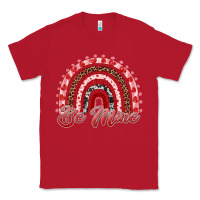 Red be mine valentines day rainbow Classic Tee - RanaPortraitStore