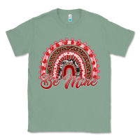 Sage be mine valentines day rainbow Classic Tee - RanaPortraitStore