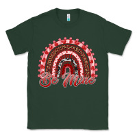 Sports Green be mine valentines day rainbow Classic Tee - RanaPortraitStore