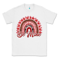 White be mine valentines day rainbow Classic Tee - RanaPortraitStore