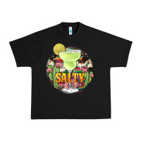 Black salty Urban Heavy Tee - JahusDesignShop