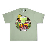 Oil Green salty Urban Heavy Tee - JahusDesignShop