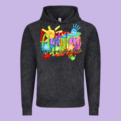 Autism Accept Understand Love Vintage Hoodie Designed By Nancycooperartshop