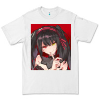 White tokisaki kurumi Premium Tee - tuanDangUi