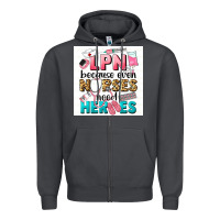 Smoke LPN because nurses need heroes Zipper Hoodie - LillyAllenDesigns