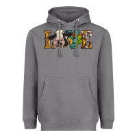 Storm Western Love Holstein Cow Heavyweight Hoodie - LillyAllenDesigns