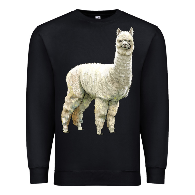 Alpaca Premium Sweatshirt by LillyAllenDesigns | Teevron