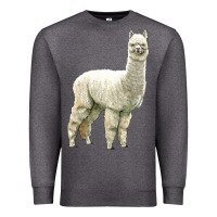 Charcoal Heather Alpaca Premium Sweatshirt - LillyAllenDesigns