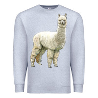 Heather Grey Alpaca Premium Sweatshirt - LillyAllenDesigns