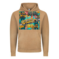 Vintage Camel school bus Vintage Hoodie - texasbilliewilder