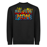 Black Hot mess mom Mother's Day Heavyweight Sweatshirt - FaDigitalArtStudio
