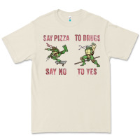 Bone say pizza to drugs say no to yes Premium Tee - tuanDangUi