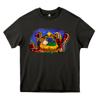 Asphalt baby jesus joy Heavy Core Tee - MaliasSmallBusiness