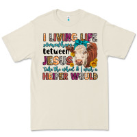 Bone i living life somewhere between jesus take the whe Premium Tee - LillyAllenDesigns