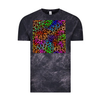 Cloud Black Pride leopard seamless pattern Vintage Tee - NancyCooperArtShop