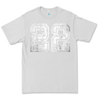 Dove Grey Number 22 Sports Jersey Lucky No. Birthday Age Vintage Premium Tee - tuanDangUi