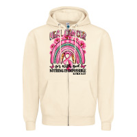 Sandshell heal cancer rainbow Zipper Hoodie - LillyAllenDesigns
