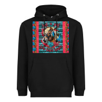 Black Just A Girl Who Loves Horses Heavyweight Hoodie - LillyAllenDesigns