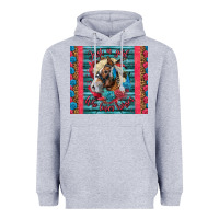 Heather Grey Just A Girl Who Loves Horses Heavyweight Hoodie - LillyAllenDesigns
