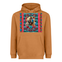Meerkat Just A Girl Who Loves Horses Heavyweight Hoodie - LillyAllenDesigns