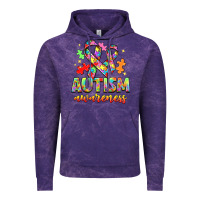 Cloud Purple Autism Awareness Vintage Hoodie - NancyCooperArtShop