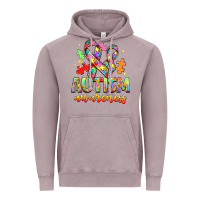Vintage Zinc Autism Awareness Vintage Hoodie - NancyCooperArtShop
