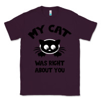 Plum My Cat Was Right About You Classic Tee - Bettercallsaul