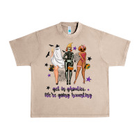 French Oak Get in ghoulies were going haunting Urban Heavy Tee - NancyCooperArtShop
