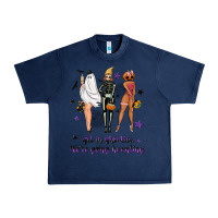 Navy Get in ghoulies were going haunting Urban Heavy Tee - NancyCooperArtShop