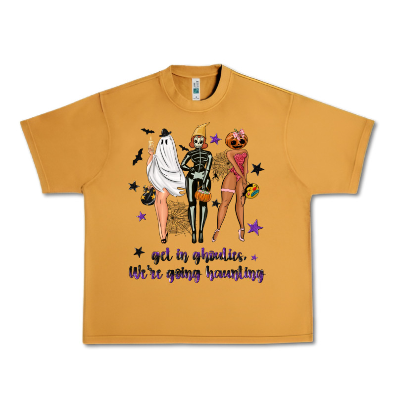 Get In Ghoulies Were Going Haunting Urban Heavy Tee by NancyCooperArtShop | Teevron