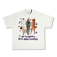 Pistachio Get in ghoulies were going haunting Urban Heavy Tee - NancyCooperArtShop