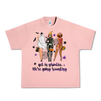 Salmon Get in ghoulies were going haunting Urban Heavy Tee - NancyCooperArtShop