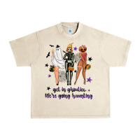 Sandshell Get in ghoulies were going haunting Urban Heavy Tee - NancyCooperArtShop