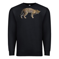 Black Ocelot Premium Sweatshirt - LillyAllenDesigns