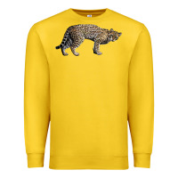 Lemon Ocelot Premium Sweatshirt - LillyAllenDesigns