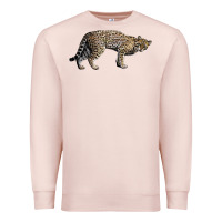Pale Pink Ocelot Premium Sweatshirt - LillyAllenDesigns
