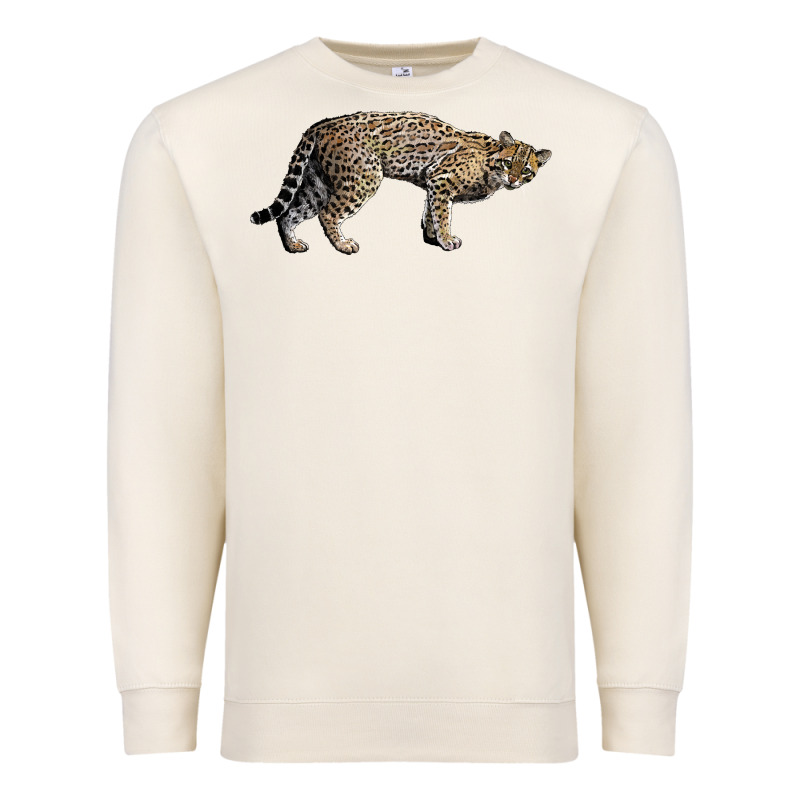 Ocelot Premium Sweatshirt by LillyAllenDesigns | Teevron