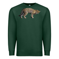 Sports Green Ocelot Premium Sweatshirt - LillyAllenDesigns