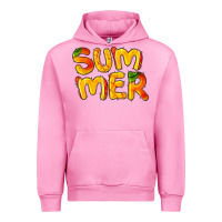 Fuchsia Pink summer mango Urban Hoodie - BarkalooDesign
