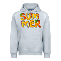 Heather Grey summer mango Urban Hoodie - BarkalooDesign
