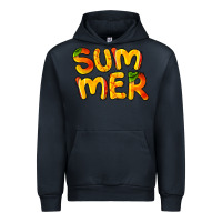 Navy summer mango Urban Hoodie - BarkalooDesign