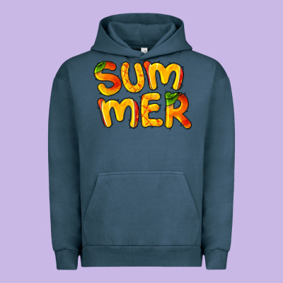 Summer Mango Urban Hoodie Designed By Barkaloodesign