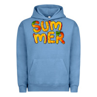 Pigment Pebble Blue summer mango Urban Hoodie - BarkalooDesign