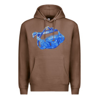 Chestnut Chin Guard Fa Element 1 Premium Hoodie - FaDigitalArtStudio