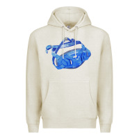 Oatmeal Heather Chin Guard Fa Element 1 Premium Hoodie - FaDigitalArtStudio