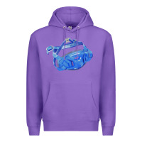Purple Chin Guard Fa Element 1 Premium Hoodie - FaDigitalArtStudio