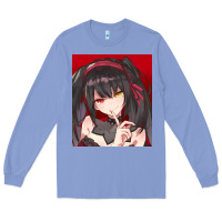 Colony Blue tokisaki kurumi Long Sleeve Tee - tuanDangUi
